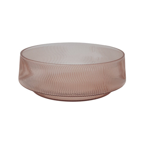 Karla, Bowl, dia24xH8cm, Rose